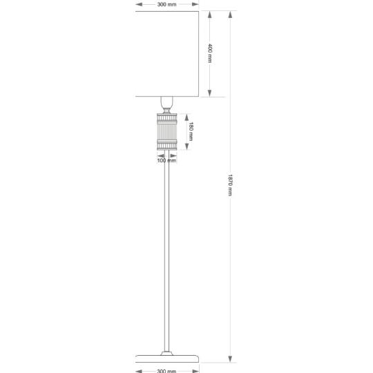 magas matt arany rez luxus textilernyos allolampa art deco glamour klasszikus elegans lampa nappali haloszoba vilagitas.jpg